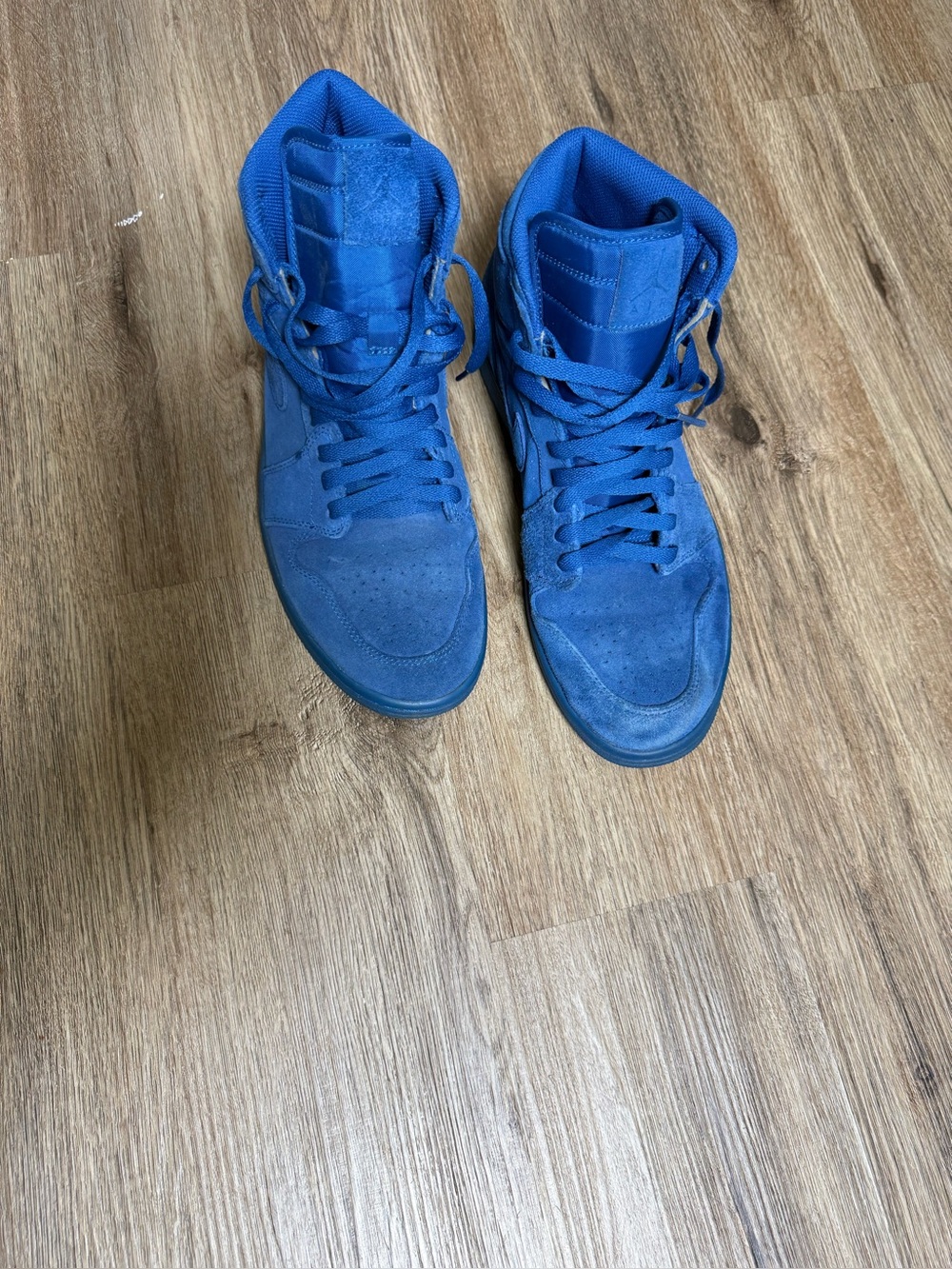 Jordan Men's High-Top Sneakers in Blue